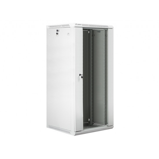 Lanberg rack cabinet 19” wall-mount 27U / 600x600 for self-assembly (flat pack), grey Lanberg rack cabinet 19” wall-mount 27U / 600x600 for self-assembly (flat pack), grey