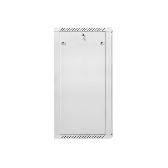 Lanberg rack cabinet 19” wall-mount 27U / 600x600 for self-assembly (flat pack), grey Lanberg rack cabinet 19” wall-mount 27U / 600x600 for self-assembly (flat pack), grey