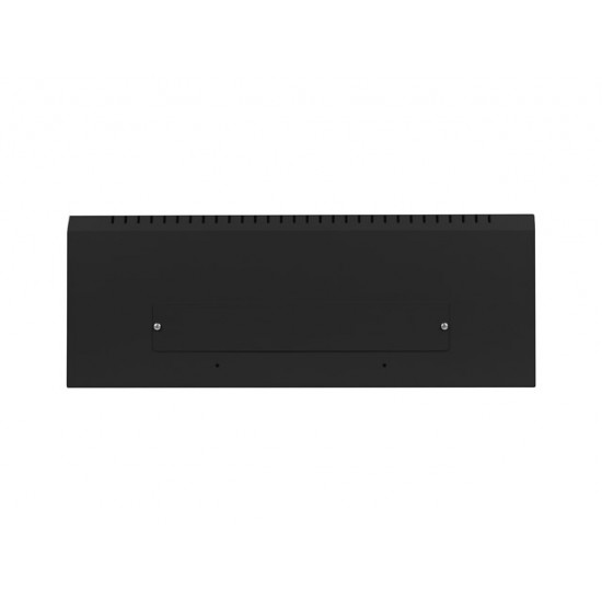 Lanberg rack cabinet 19" wall-mount 4U+3u/540x200 low-profile black (assembled) Lanberg rack cabinet 19" wall-mount 4U+3u/540x200 low-profile black (assembled)