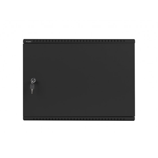 Lanberg rack cabinet 19" wall-mount 4U+3u/540x200 low-profile black (assembled) Lanberg rack cabinet 19" wall-mount 4U+3u/540x200 low-profile black (assembled)