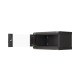 Lanberg rack cabinet 19" wall-mount 4U/540x350 (flat pack) with glass door black Lanberg rack cabinet 19" wall-mount 4U/540x350 (flat pack) with glass door black