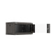 Lanberg rack cabinet 19" wall-mount 4U/540x350 (flat pack) with glass door black Lanberg rack cabinet 19" wall-mount 4U/540x350 (flat pack) with glass door black