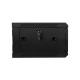 Lanberg rack cabinet 19” wall-mount 4U / 600x450 for self-assembly (flat pack), black Lanberg rack cabinet 19” wall-mount 4U / 600x450 for self-assembly (flat pack), black