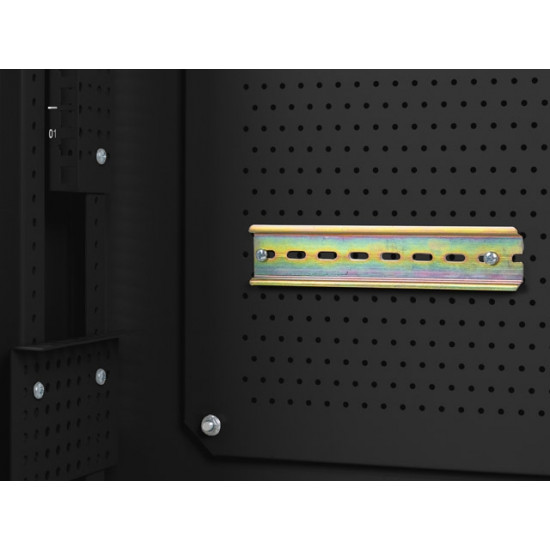 Lanberg rack cabinet 19" wall-mount 6U+3u/540x200 low-profile black (assembled) Lanberg rack cabinet 19" wall-mount 6U+3u/540x200 low-profile black (assembled)
