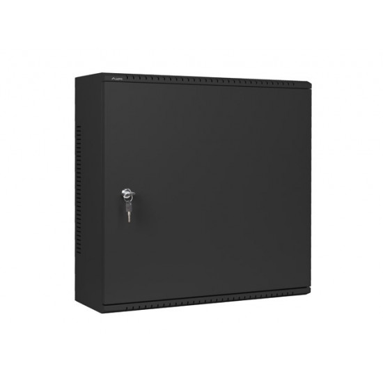 Lanberg rack cabinet 19" wall-mount 6U+3u/540x200 low-profile black (assembled) Lanberg rack cabinet 19" wall-mount 6U+3u/540x200 low-profile black (assembled)