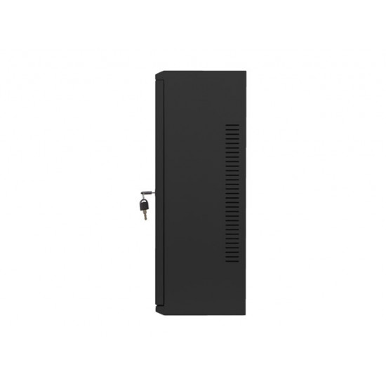 Lanberg rack cabinet 19" wall-mount 6U+3u/540x200 low-profile black (assembled) Lanberg rack cabinet 19" wall-mount 6U+3u/540x200 low-profile black (assembled)