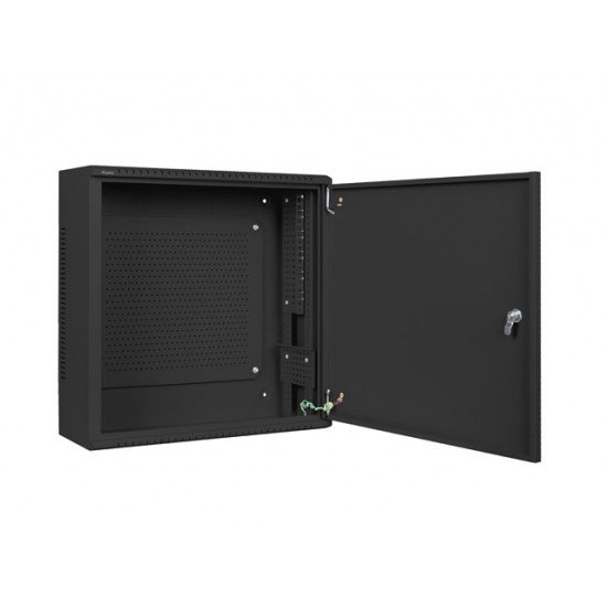 Lanberg rack cabinet 19" wall-mount 6U+3u/540x200 low-profile black (assembled) Lanberg rack cabinet 19" wall-mount 6U+3u/540x200 low-profile black (assembled)