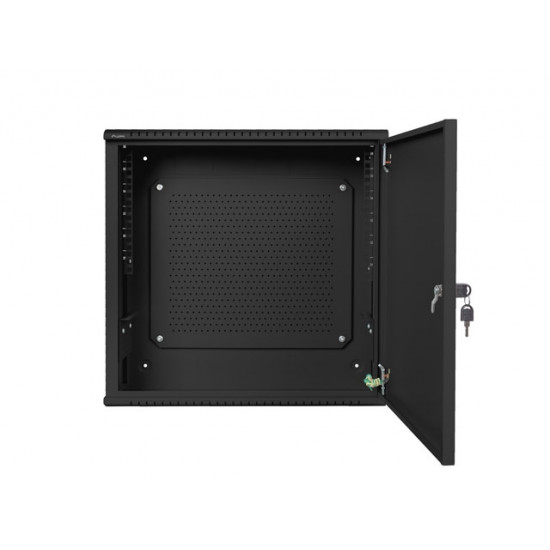 Lanberg rack cabinet 19" wall-mount 6U+3u/540x200 low-profile black (assembled) Lanberg rack cabinet 19" wall-mount 6U+3u/540x200 low-profile black (assembled)