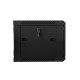 Lanberg rack cabinet 19” wall-mount 6U / 600x450 for self-assembly (flat pack), black Lanberg rack cabinet 19” wall-mount 6U / 600x450 for self-assembly (flat pack), black