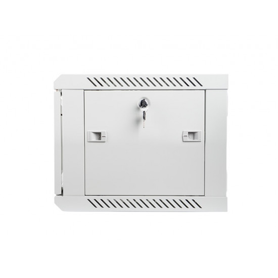 Lanberg rack cabinet 19” wall-mount 6U / 600x450 for self-assembly (flat pack), grey Lanberg rack cabinet 19” wall-mount 6U / 600x450 for self-assembly (flat pack), grey
