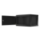 Lanberg rack cabinet 19" wall-mount 6U/600x450 for self-assembly with metal door black (flat pack) Lanberg rack cabinet 19" wall-mount 6U/600x450 for self-assembly with metal door black (flat pack)