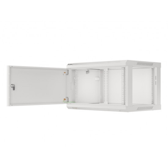 Lanberg rack cabinet 19" wall-mount 6U/600x450 for self-assembly with metal door grey (flat pack) Lanberg rack cabinet 19" wall-mount 6U/600x450 for self-assembly with metal door grey (flat pack)