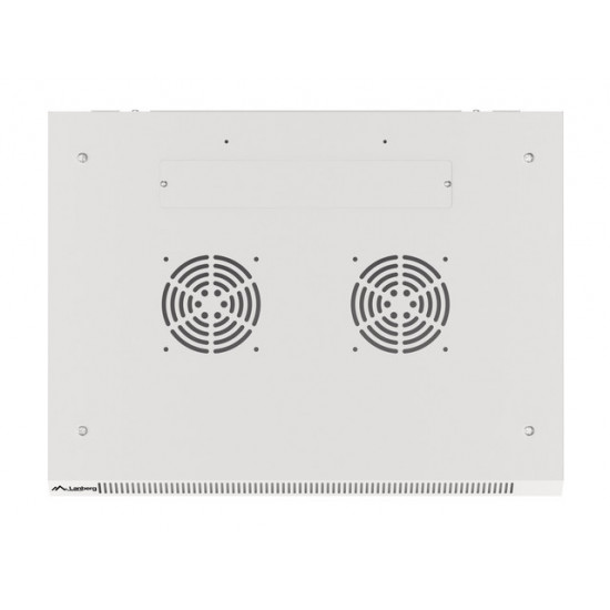 Lanberg rack cabinet 19" wall-mount 6U/600x450 for self-assembly with metal door grey (flat pack) Lanberg rack cabinet 19" wall-mount 6U/600x450 for self-assembly with metal door grey (flat pack)