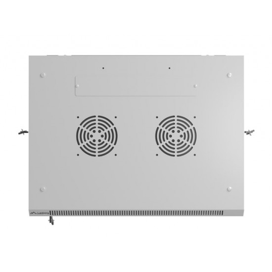 Lanberg rack cabinet 19" wall-mount 6U/600x450 with perforated door grey (flat pack) Lanberg rack cabinet 19" wall-mount 6U/600x450 with perforated door grey (flat pack)