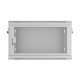 Lanberg rack cabinet 19" wall-mount 6U/600x450 with perforated door grey (flat pack) Lanberg rack cabinet 19" wall-mount 6U/600x450 with perforated door grey (flat pack)