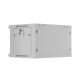 Lanberg rack cabinet 19" wall-mount 6U/600x450 with perforated door grey (flat pack) Lanberg rack cabinet 19" wall-mount 6U/600x450 with perforated door grey (flat pack)