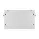 Lanberg rack cabinet 19" wall-mount 6U/600x450 with perforated door grey (flat pack) Lanberg rack cabinet 19" wall-mount 6U/600x450 with perforated door grey (flat pack)