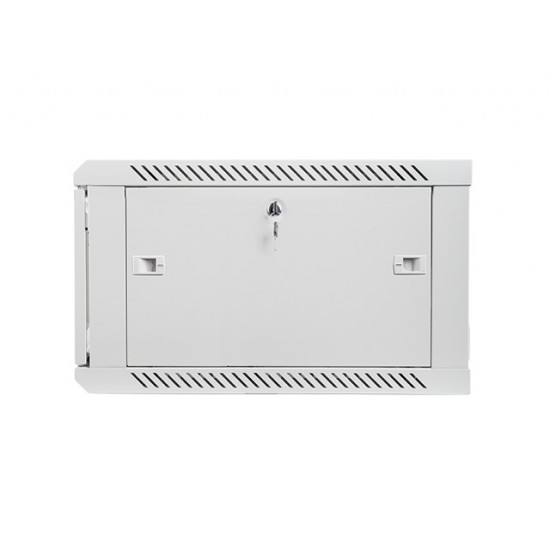 Lanberg rack cabinet 19” wall-mount 6U / 600x600 for self-assembly (flat pack), grey