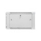 Lanberg rack cabinet 19” wall-mount 6U / 600x600 for self-assembly (flat pack), grey