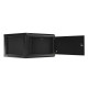 Lanberg rack cabinet 19" wall-mount 6U/600x600 for self-assembly with metal door black (flat pack) Lanberg rack cabinet 19" wall-mount 6U/600x600 for self-assembly with metal door black (flat pack)