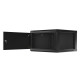 Lanberg rack cabinet 19" wall-mount 6U/600x600 for self-assembly with metal door black (flat pack) Lanberg rack cabinet 19" wall-mount 6U/600x600 for self-assembly with metal door black (flat pack)