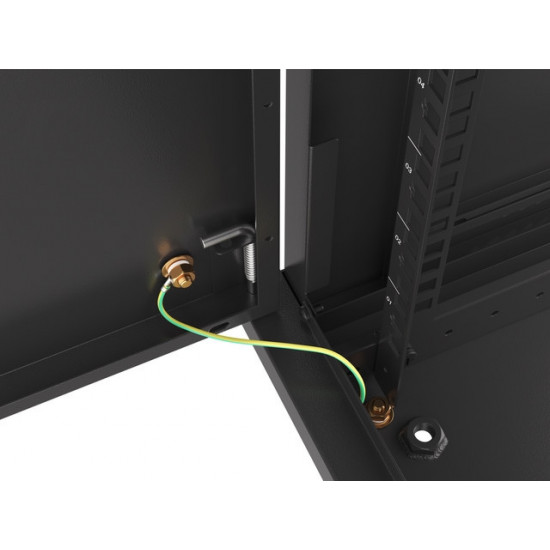 Lanberg rack cabinet 19" wall-mount 6U/600x600 for self-assembly with metal door black (flat pack) Lanberg rack cabinet 19" wall-mount 6U/600x600 for self-assembly with metal door black (flat pack)