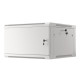 Lanberg rack cabinet 19" wall-mount 6U/600x600 for self-assembly with metal door grey (flat pack)