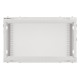 Lanberg rack cabinet 19" wall-mount 6U/600x600 for self-assembly with metal door grey (flat pack)