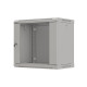 Lanberg rack cabinet 19" wall-mount 9U/540x350 (flat pack) with glass door grey Lanberg rack cabinet 19" wall-mount 9U/540x350 (flat pack) with glass door grey