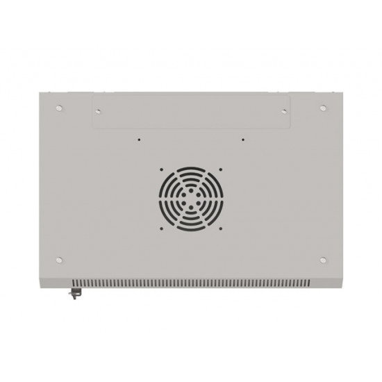 Lanberg rack cabinet 19" wall-mount 9U/540x350 (flat pack) with glass door grey Lanberg rack cabinet 19" wall-mount 9U/540x350 (flat pack) with glass door grey
