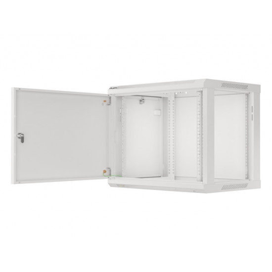Lanberg rack cabinet 19" wall-mount 9U/600x450 for self-assembly with metal door grey (flat pack) Lanberg rack cabinet 19" wall-mount 9U/600x450 for self-assembly with metal door grey (flat pack)
