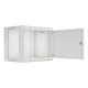 Lanberg rack cabinet 19" wall-mount 9U/600x450 for self-assembly with metal door grey (flat pack) Lanberg rack cabinet 19" wall-mount 9U/600x450 for self-assembly with metal door grey (flat pack)