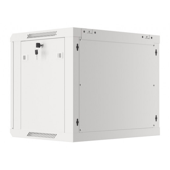 Lanberg rack cabinet 19" wall-mount 9U/600x450 for self-assembly with metal door grey (flat pack) Lanberg rack cabinet 19" wall-mount 9U/600x450 for self-assembly with metal door grey (flat pack)