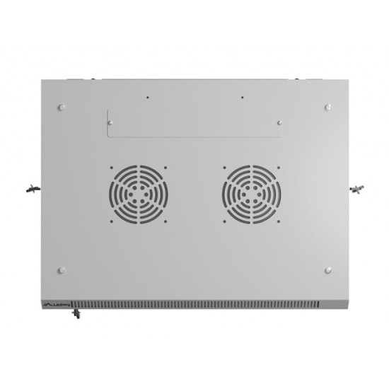 Lanberg rack cabinet 19" wall-mount 9U/600x450 with perforated door grey (flat pack) Lanberg rack cabinet 19" wall-mount 9U/600x450 with perforated door grey (flat pack)