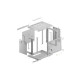 Lanberg rack cabinet 19" wall-mount 9U/600x450 with perforated door grey (flat pack) Lanberg rack cabinet 19" wall-mount 9U/600x450 with perforated door grey (flat pack)