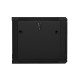 Lanberg rack cabinet 19” wall-mount 9U / 600x600 for self-assembly (flat pack), black Lanberg rack cabinet 19” wall-mount 9U / 600x600 for self-assembly (flat pack), black