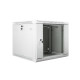 Lanberg rack cabinet 19” wall-mount 9U / 600x600 for self-assembly (flat pack), grey Lanberg rack cabinet 19” wall-mount 9U / 600x600 for self-assembly (flat pack), grey