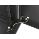 Lanberg rack cabinet 19" wall-mount 9U/600x600 for self-assembly with metal door black (flat pack) Lanberg rack cabinet 19" wall-mount 9U/600x600 for self-assembly with metal door black (flat pack)
