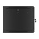 Lanberg rack cabinet 19" wall-mount 9U/600x600 for self-assembly with metal door black (flat pack) Lanberg rack cabinet 19" wall-mount 9U/600x600 for self-assembly with metal door black (flat pack)