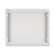 Lanberg rack cabinet 19" wall-mount 9U/600x600 for self-assembly with metal door grey (flat pack) Lanberg rack cabinet 19" wall-mount 9U/600x600 for self-assembly with metal door grey (flat pack)