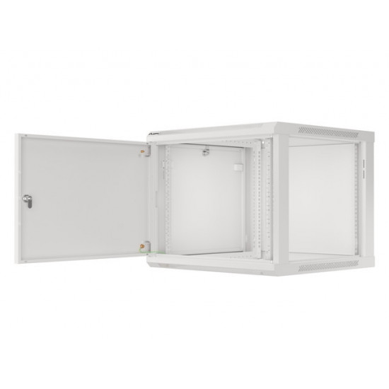 Lanberg rack cabinet 19" wall-mount 9U/600x600 for self-assembly with metal door grey (flat pack) Lanberg rack cabinet 19" wall-mount 9U/600x600 for self-assembly with metal door grey (flat pack)