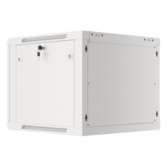 Lanberg rack cabinet 19" wall-mount 9U/600x600 for self-assembly with metal door grey (flat pack) Lanberg rack cabinet 19" wall-mount 9U/600x600 for self-assembly with metal door grey (flat pack)
