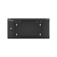 Lanberg rack cabinet 19" wall-mounted 4U 600 fast assembly (flat pack) black Lanberg rack cabinet 19" wall-mounted 4U 600 fast assembly (flat pack) black