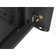 Lanberg rack cabinet 19" wall-mounted 4U 600 fast assembly (flat pack) black Lanberg rack cabinet 19" wall-mounted 4U 600 fast assembly (flat pack) black