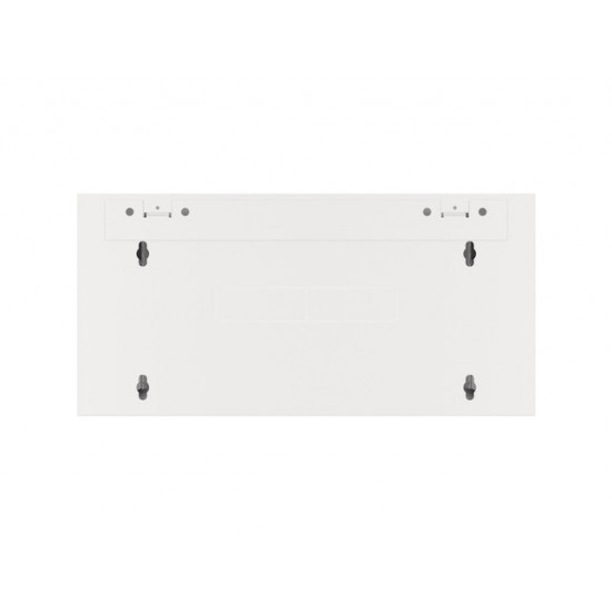 Lanberg rack cabinet 19" wall-mounted 4U 600 fast assembly (flat pack) grey