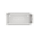 Lanberg rack cabinet 19" wall-mounted 4U 600 fast assembly (flat pack) grey
