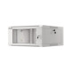 Lanberg rack cabinet 19" wall-mounted 4U 600 fast assembly (flat pack) grey