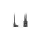 Lanberg SATA DATA III (6GB/S) F/F cable 50cm metal clips angled, black Lanberg SATA DATA III (6GB/S) F/F cable 50cm metal clips angled, black