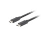 Lanberg Cable USB-C M/M 3.1 GEN 2 CABLE 1.8M 10GB/S PD100W Black Lanberg Cable USB-C M/M 3.1 GEN 2 CABLE 1.8M 10GB/S PD100W Black