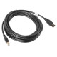 Lanberg USB-A (M) -> USB-B (M) 2.0 cable 5m, black Lanberg USB-A (M) -> USB-B (M) 2.0 cable 5m, black